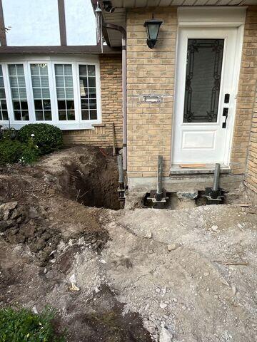 Push Pier Installation