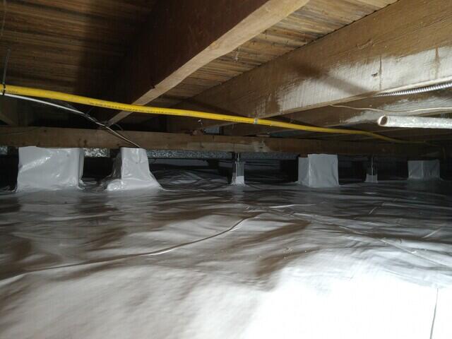 Cleanspace Vapor barrier