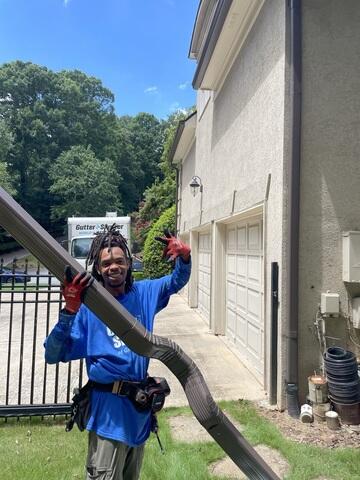 Custom Gutters made on-site