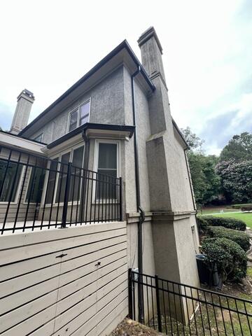 New gutter installed