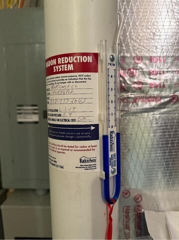 Fairview NC - Radon Fan Replacement