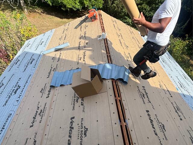 Underlayment Is Completed