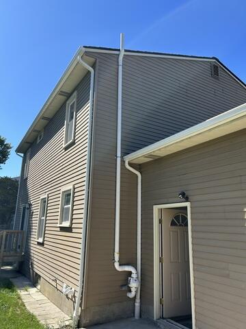 Radon Mitigation System Exterior Portion