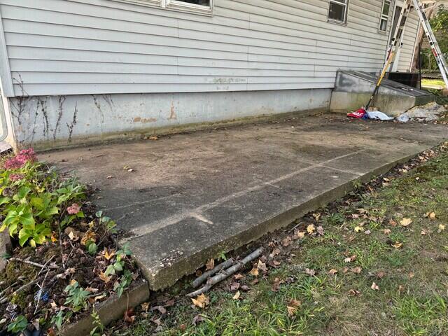 Sunken Concrete