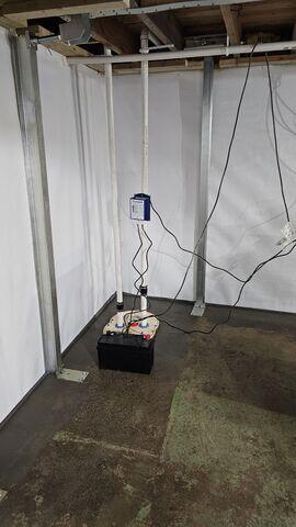TripleSafe Sump Pump for Permanent Waterproofing