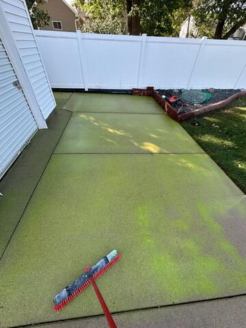 SealantPro Applied - Goes on Green for Coverage