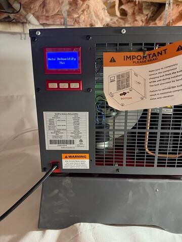 Crawl Space Dehumidifier