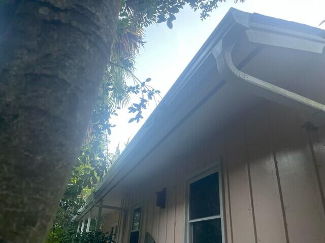 Front of home after Gutter Shutter installation