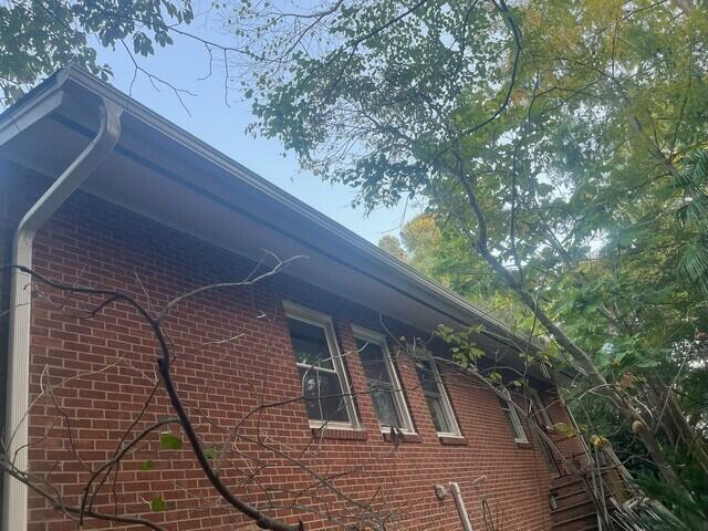 Back of home after Gutter Shutter installation