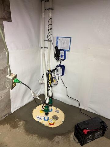 After Sump Pump Replacement