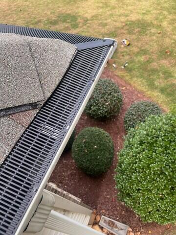 Front of home after Rain Drop installation