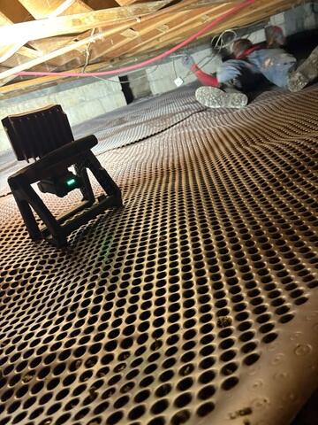 Drainage Matting Installation