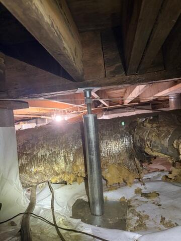 Crawl Space Support System