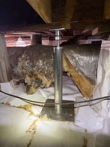 Smartjack Supporting the Main Beam