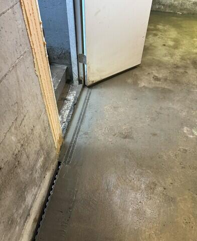 TrenchDrain Grated Basement Drain