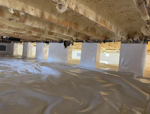 CleanSpace Moisture Barrier Installation