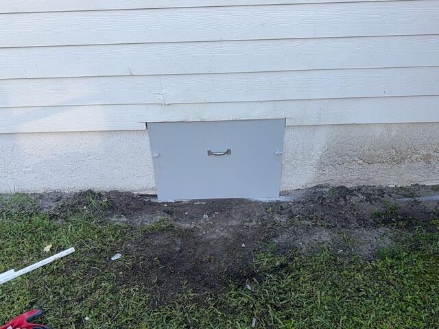 EverLast Crawl Space Door