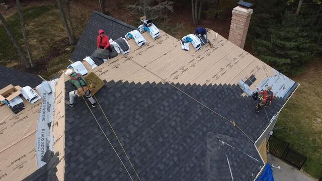 New Shingles Go On
