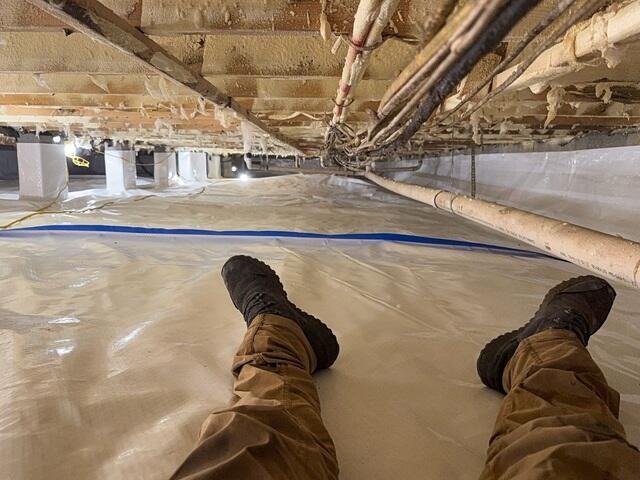 Complete Crawl Space Encapsulation