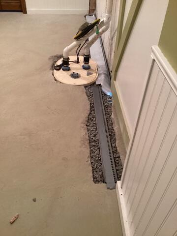 Basement Drainage System