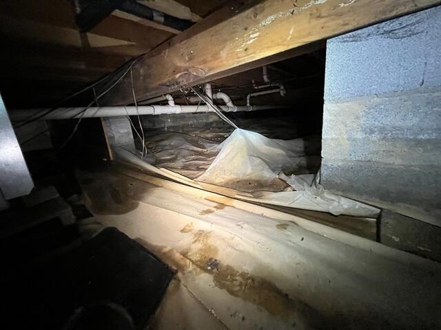 Water Leakage in Crawl Space