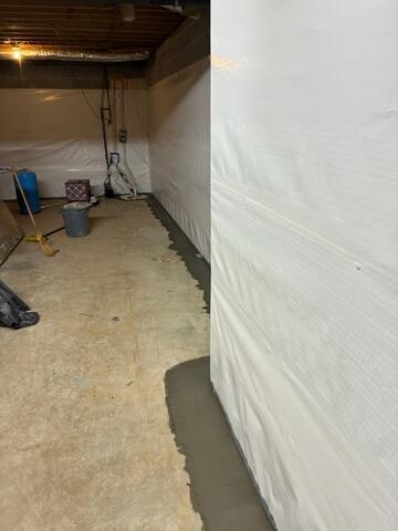 Perimeter Waterguard Installed