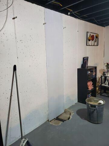 Basement Crack Cover in Owensville, OH