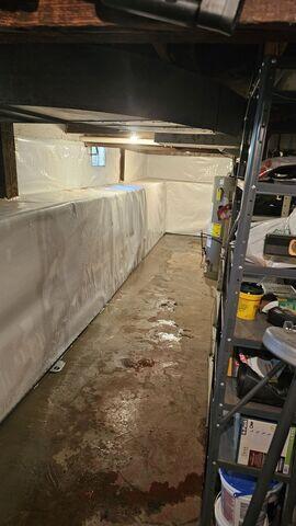 CleanSpace® and WaterGuard® System Create a Dry Basement