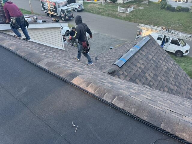 Ridge Vent Is Installed