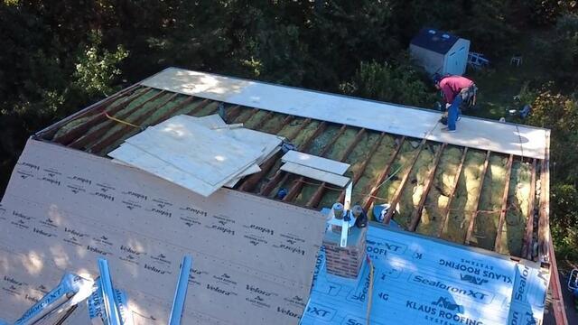 New Plywood Is Installed