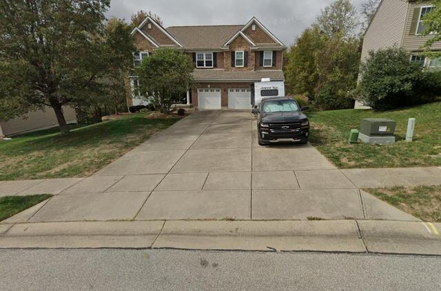Curbside View of Driveway in Independence, KY
