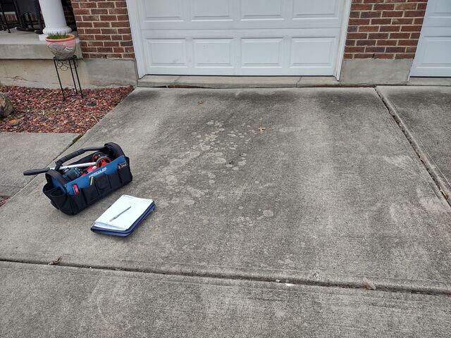 Sunken Driveway in Independence, KY