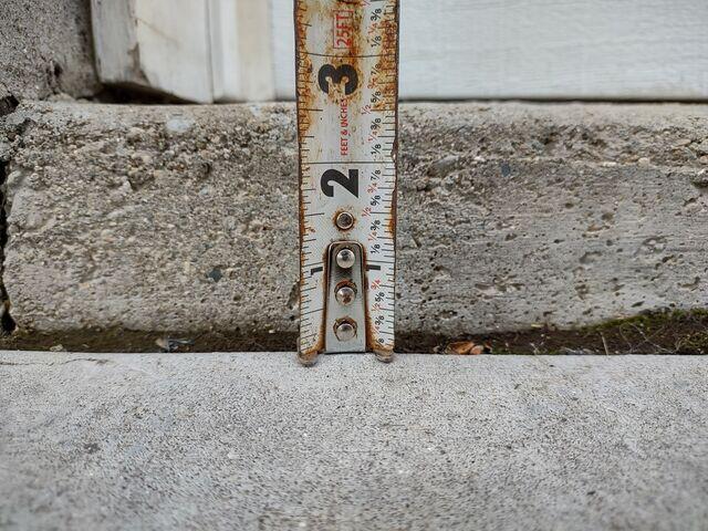 Sunken Concrete in Independence, KY