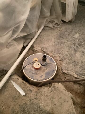 Installing the Sump Pump