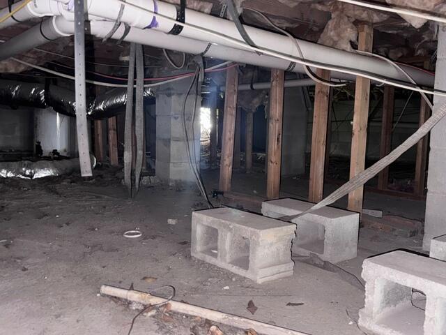 Failing Crawl Space Supports - Jacksonville, FL