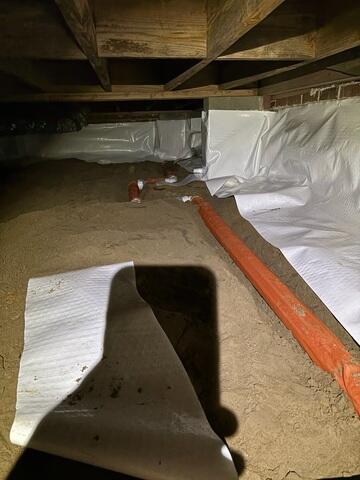 Perimeter StarPipe Drainage System Installed