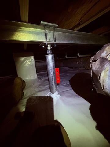 Floors Permanently Supported and Humidity Controlled