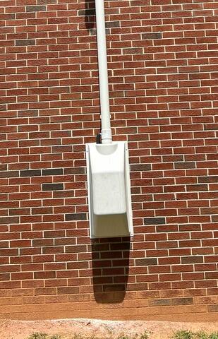 Radon Fan with Cover
