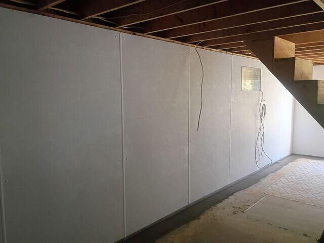 Basement Drainage System in Falmouth, KY