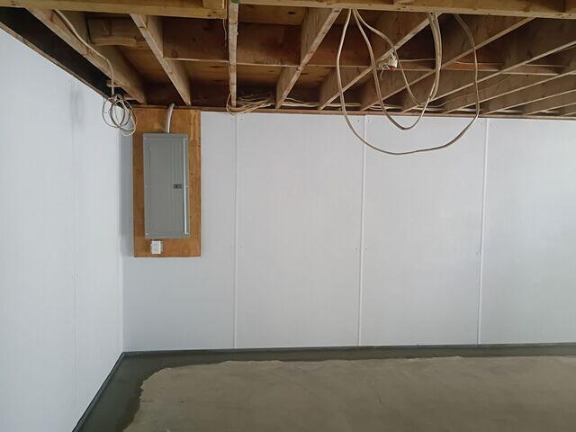 Basement Wall Paneling System in Falmouth, KY