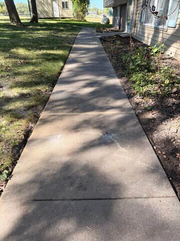 After Vinton, IA Sidewalk Leveling