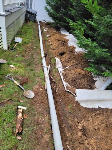 Discharge Line Installation