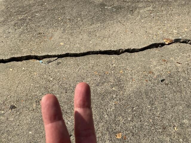 Pool Deck Cracked and Sinking