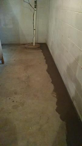Finished WaterGuard Installation