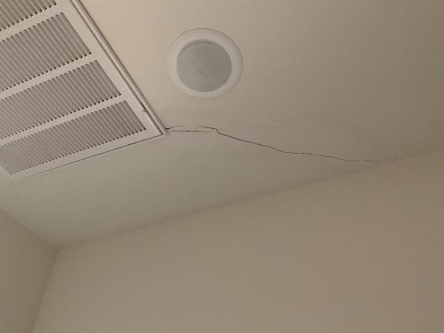 Ceiling Crack