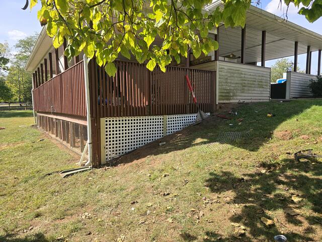 Open Areas Closed Off