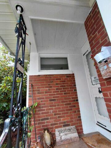 Entry after cleaning