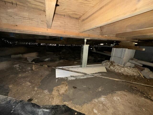 Stronger Crawl Space Support
