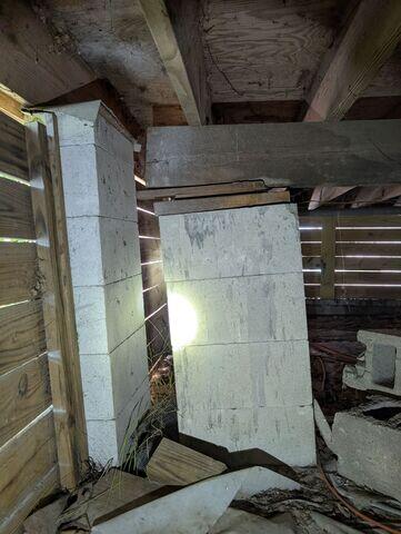 Inefficient Crawl Space Support