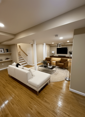 Basement Living room